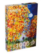 Puzzle Enjoy de 1000 de piese - Luna de toamna